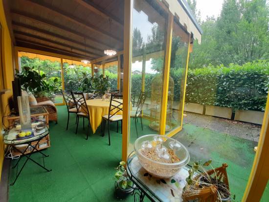 veranda - Appartamento 2 camere con giardino SAN DONA' DI PIAVE zona SAN PIO X in vendita - Rif.: 2372